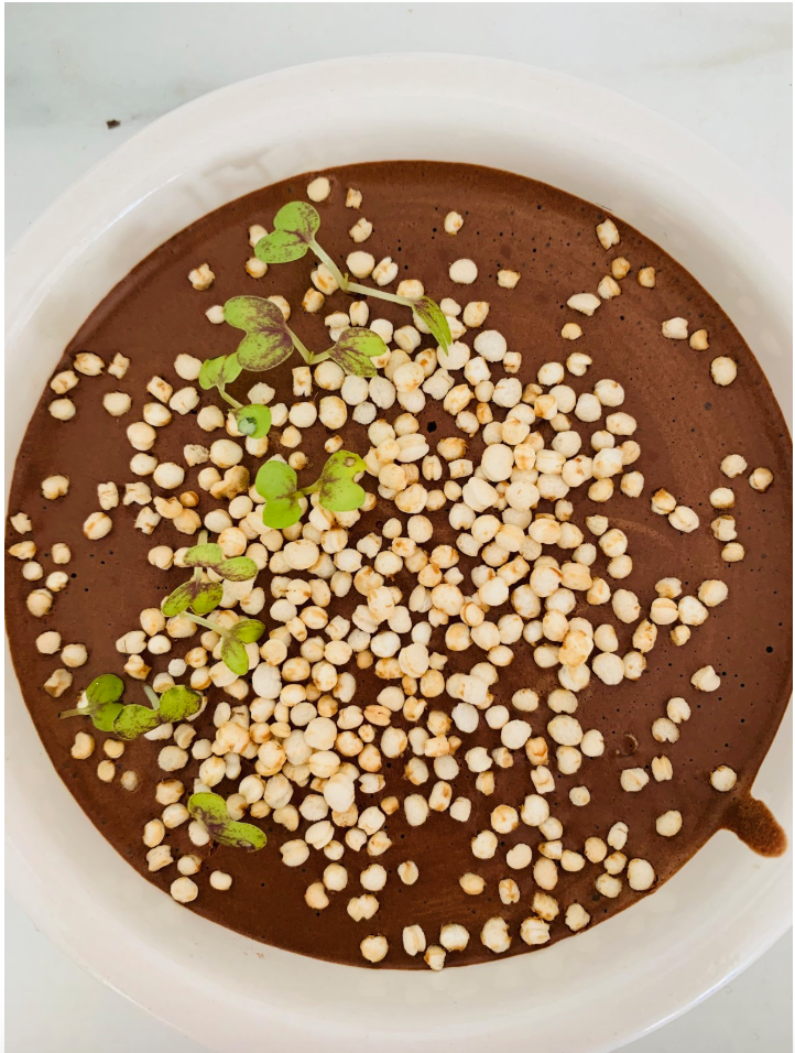 Mousse au chocolat vegan - ZERO WASTE 